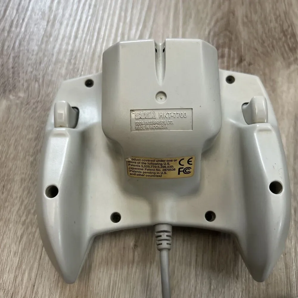 Sega Dreamcast Controller Lot Of 3 Official OEM White Grey HKT 7700 Tested Works